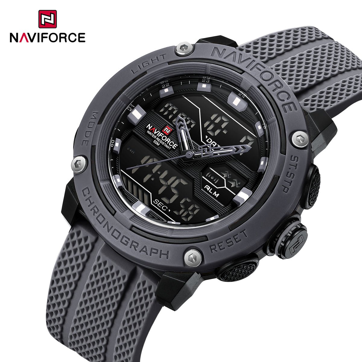 NAVIFORCE NF7114 T.GY/T.GY Men Watch