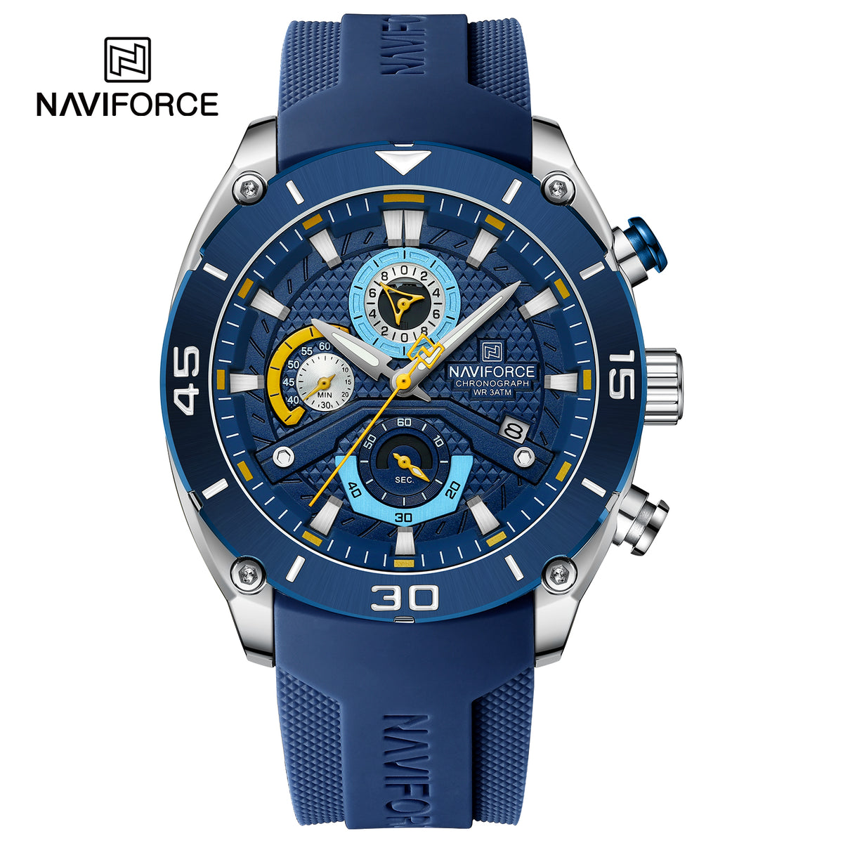NAVIFORCE NF8038 S/BE/BE Men Watch