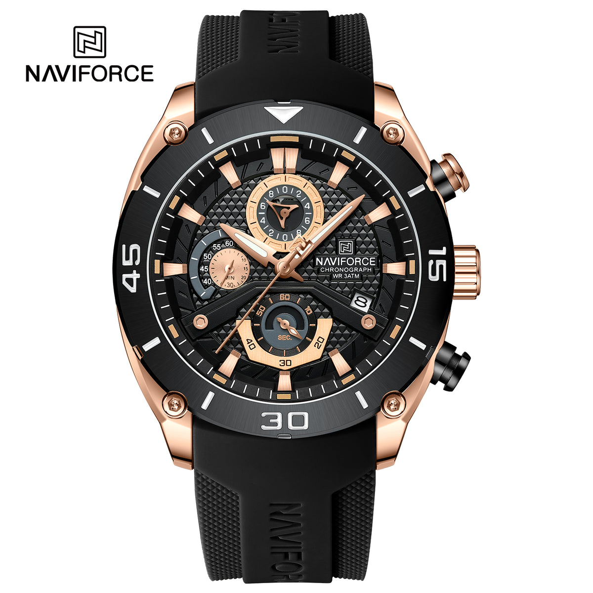 NAVIFORCE NF8038 RG/B/B Men Watch