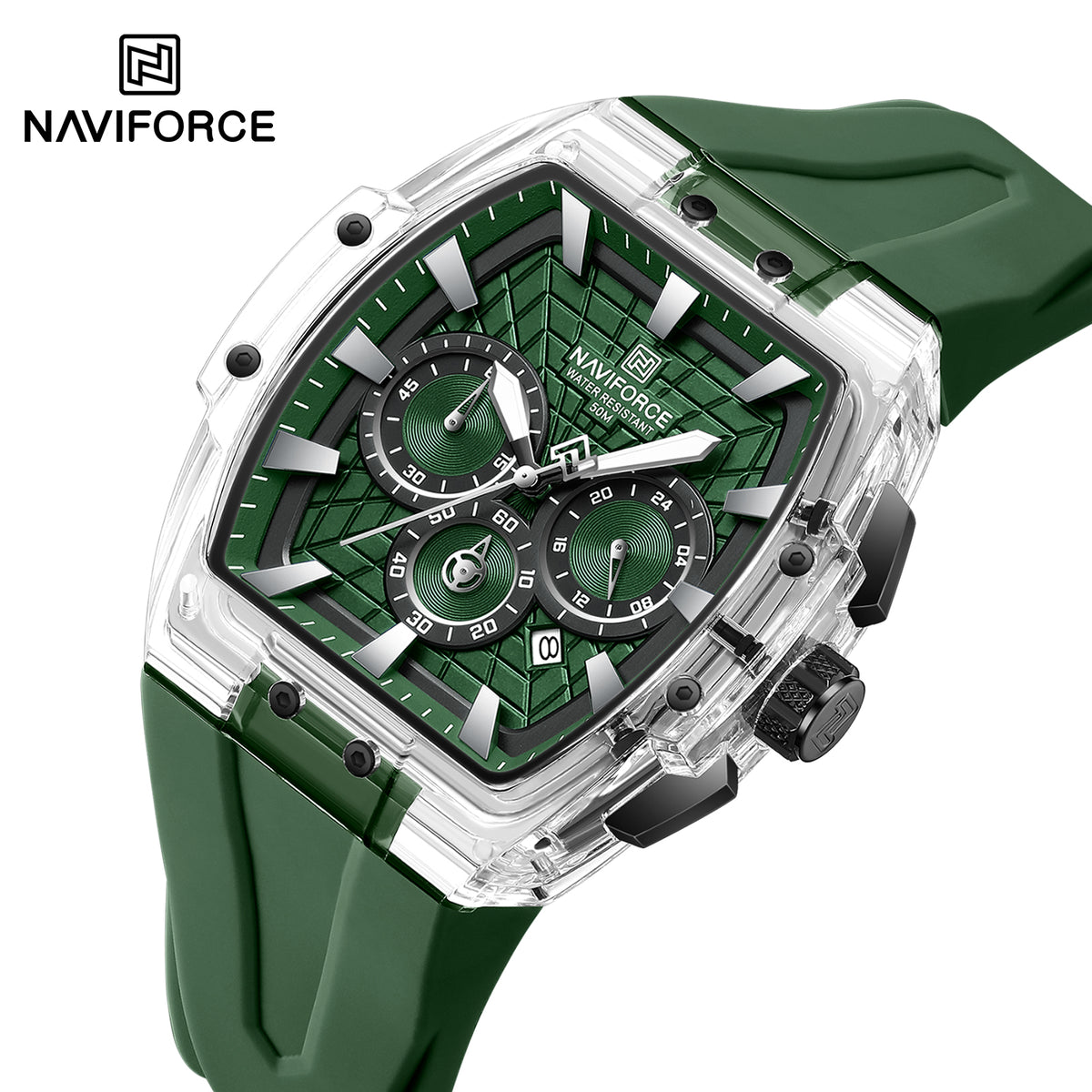 NAVIFORCE NF6113 S/GN/GN Men Watch