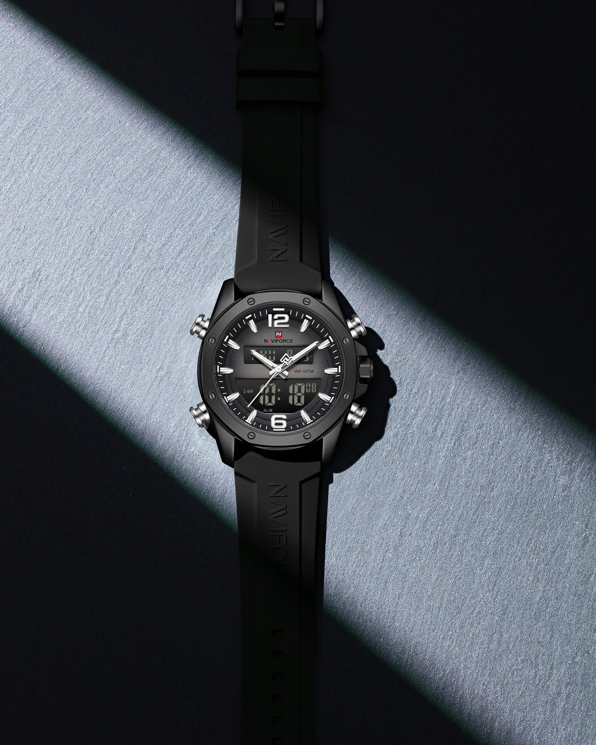 NAVIFORCE NF9264 B/BGY/B Men Watch