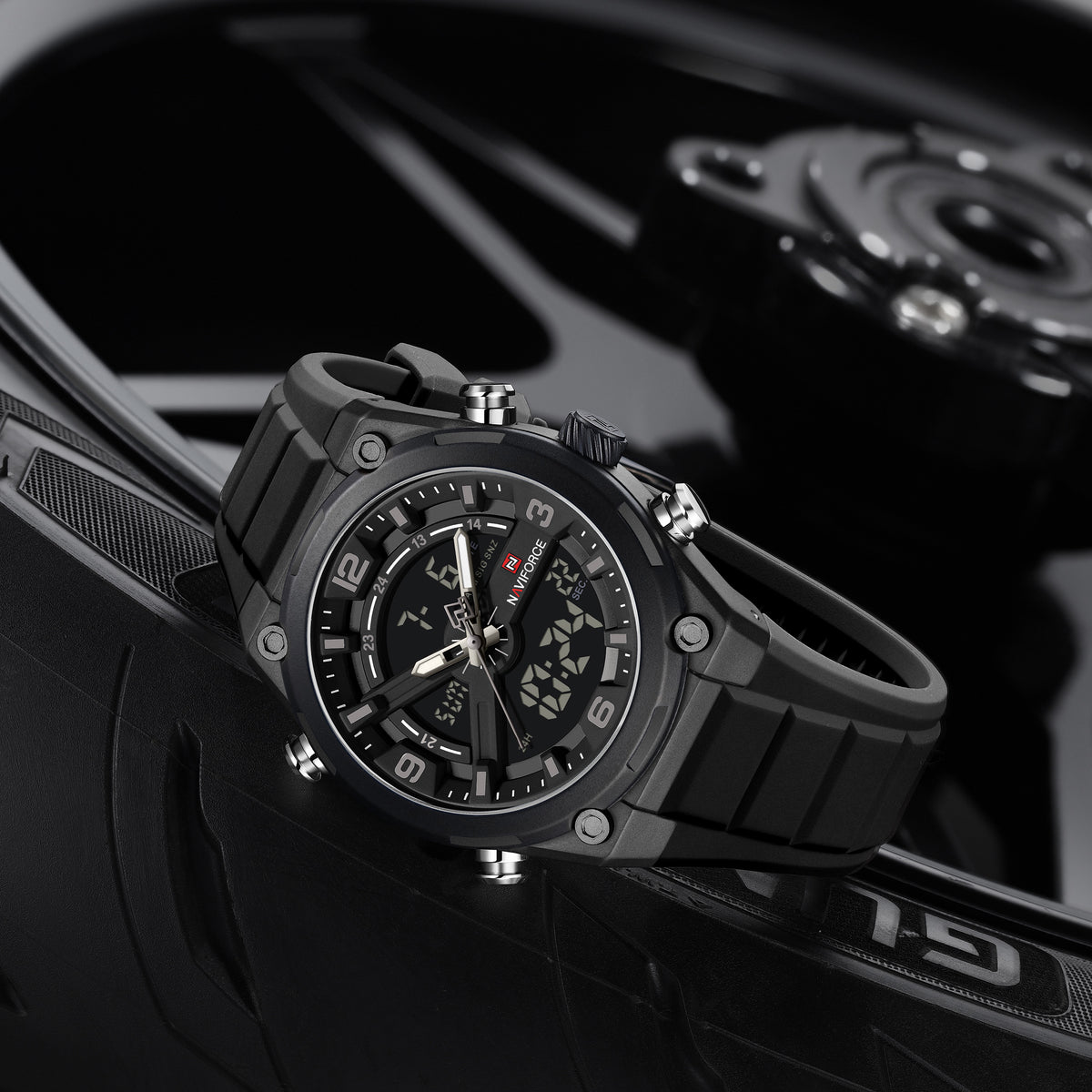 NAVIFORCE NF9265 B/B.GY/B Men Watch