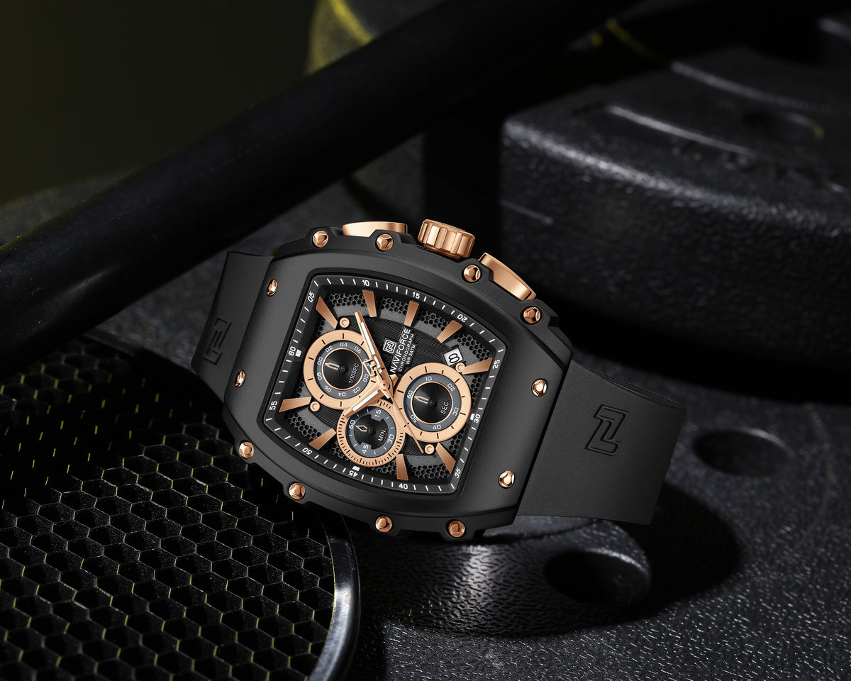NAVIFORCE NF8070 B/RG/B Men Watch