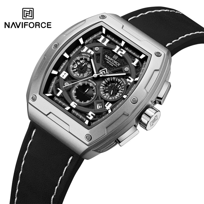 NAVIFORCE NF8053 S/W/B Men Watch