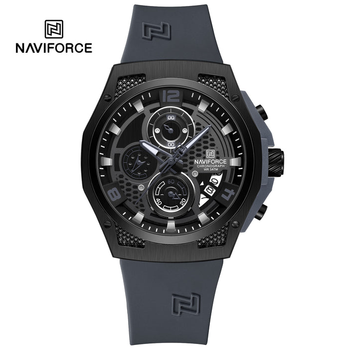 NAVIFORCE NF8051T B/B/GY Men Watch