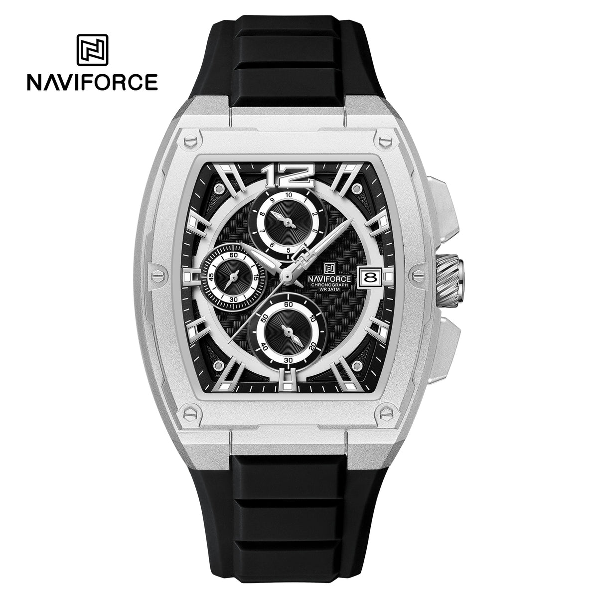 NAVIFORCE NF8050 S/B/B Men Watch
