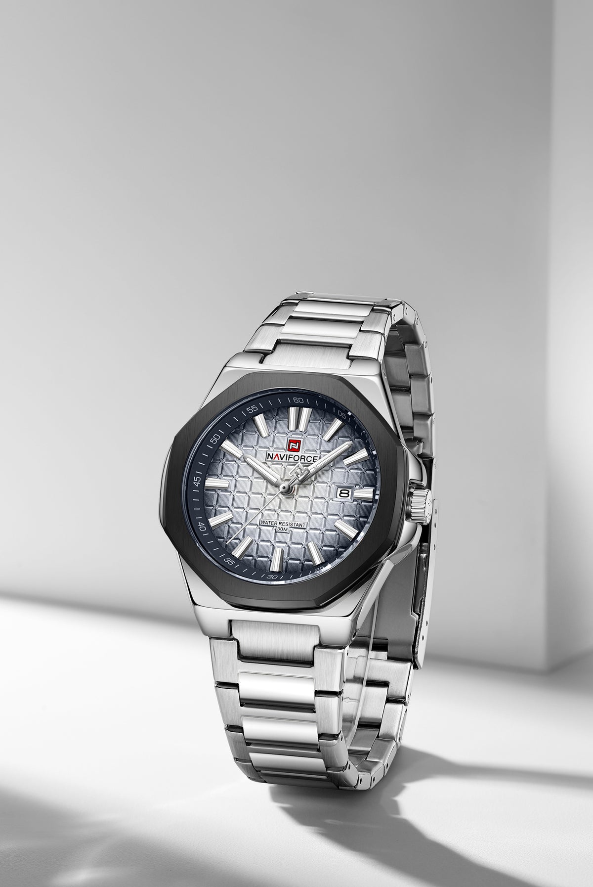 NAVIFORCE NF9258 S/W/S Men Watch