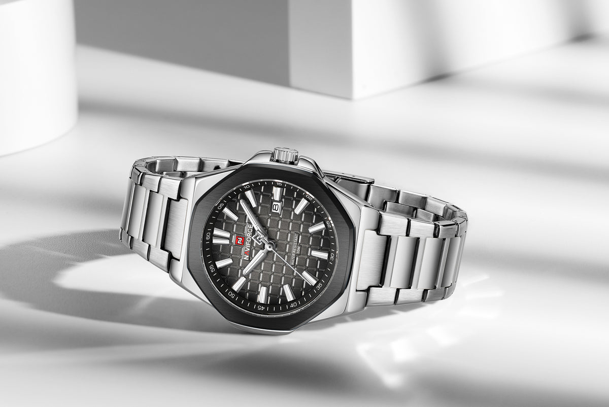 NAVIFORCE NF9258 S/GY/S Men Watch