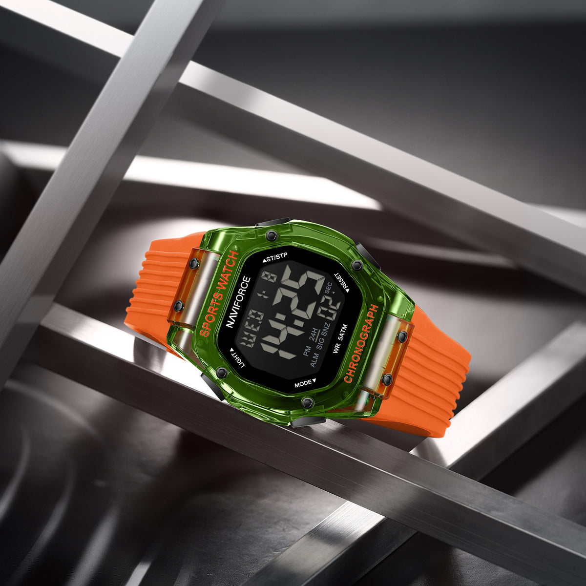 NAVIFORCE NF7113 GN/O Men Watch