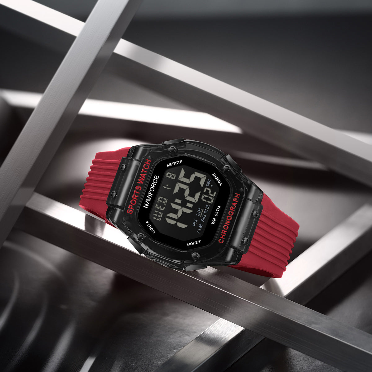 NAVIFORCE NF7113 B/R Men Watch