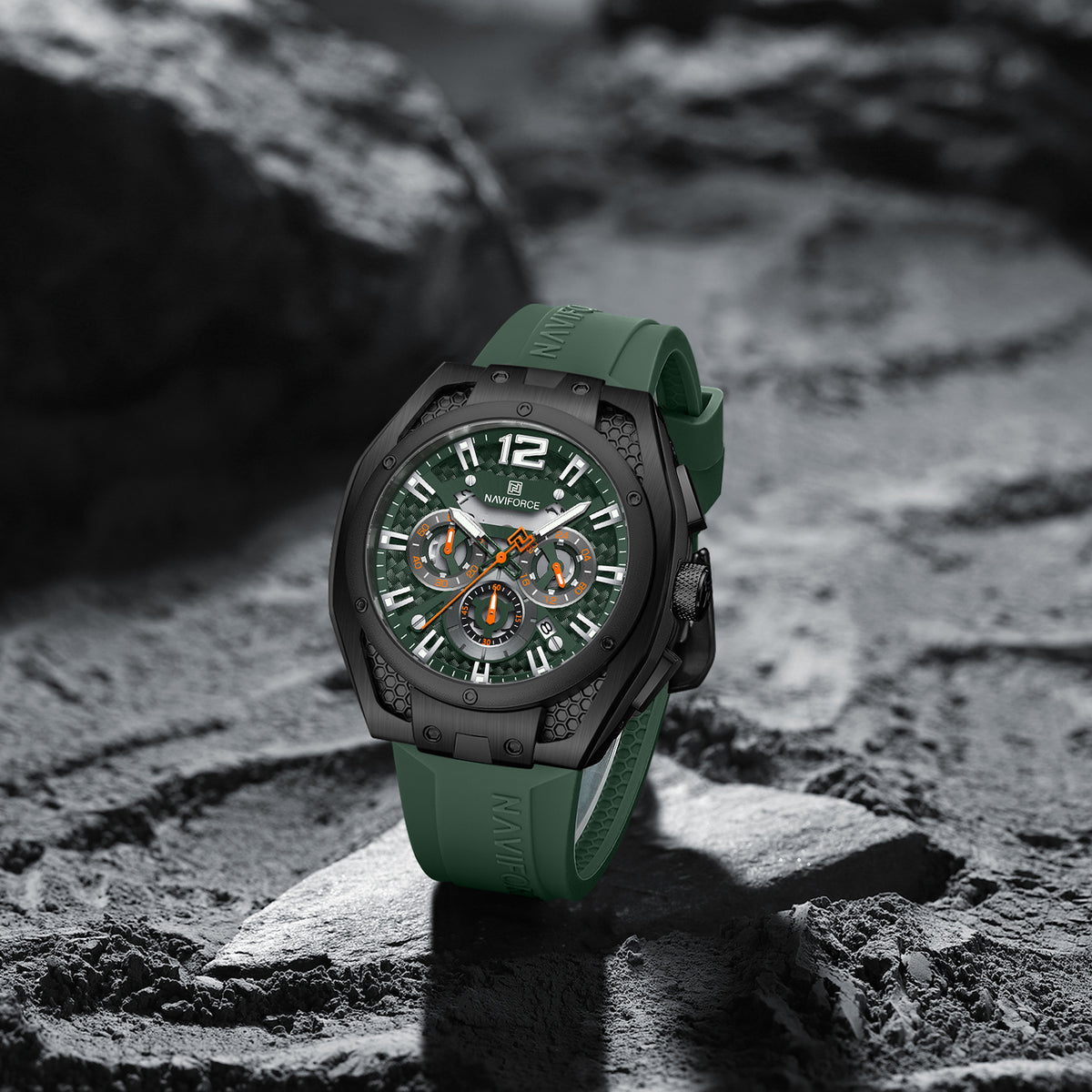 NAVIFORCE NF8063 B/GN/GN Men Watch
