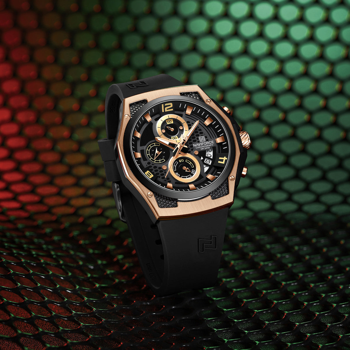 NAVIFORCE NF8051T RG/B/B Men Watch