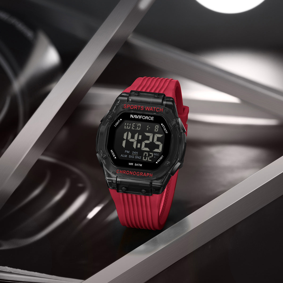NAVIFORCE NF7113 B/R Men Watch