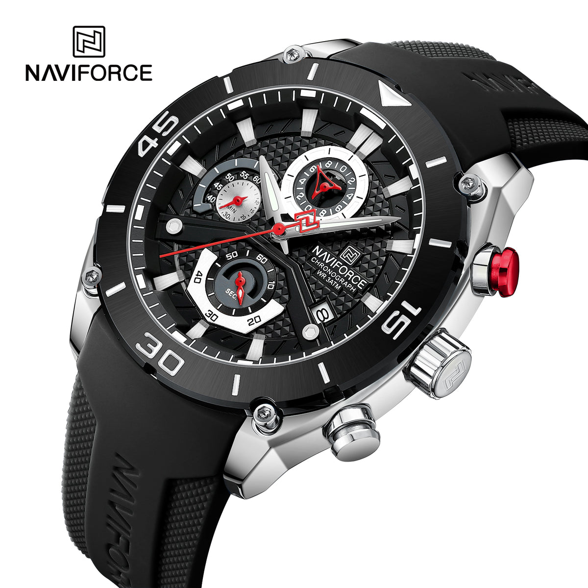 NAVIFORCE NF8038 S/B/B Men Watch