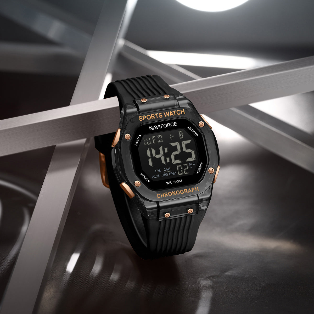 NAVIFORCE NF7113 B/RG Men Watch
