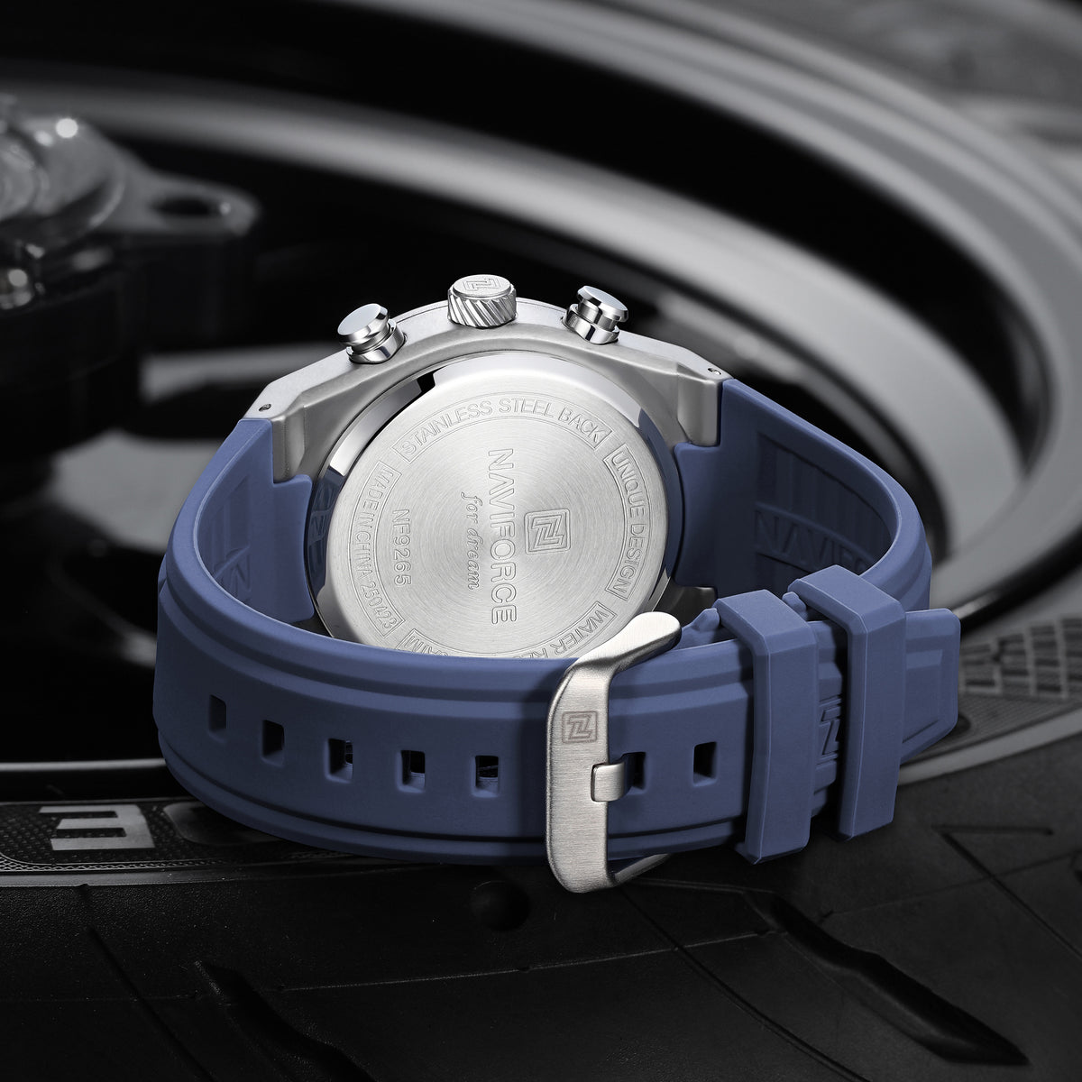 NAVIFORCE NF9265 S/BE/BE Men Watch