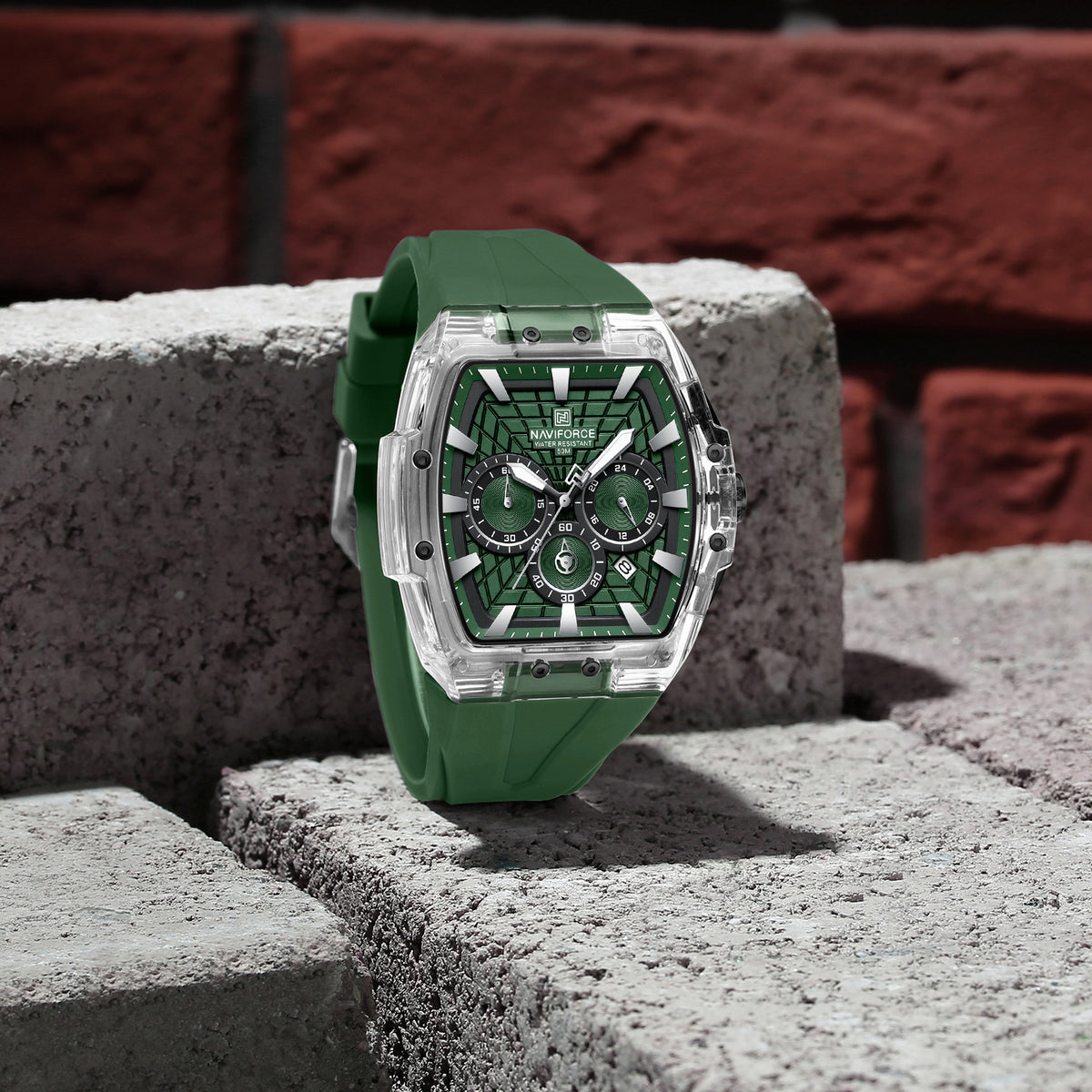 NAVIFORCE NF6113 S/GN/GN Men Watch