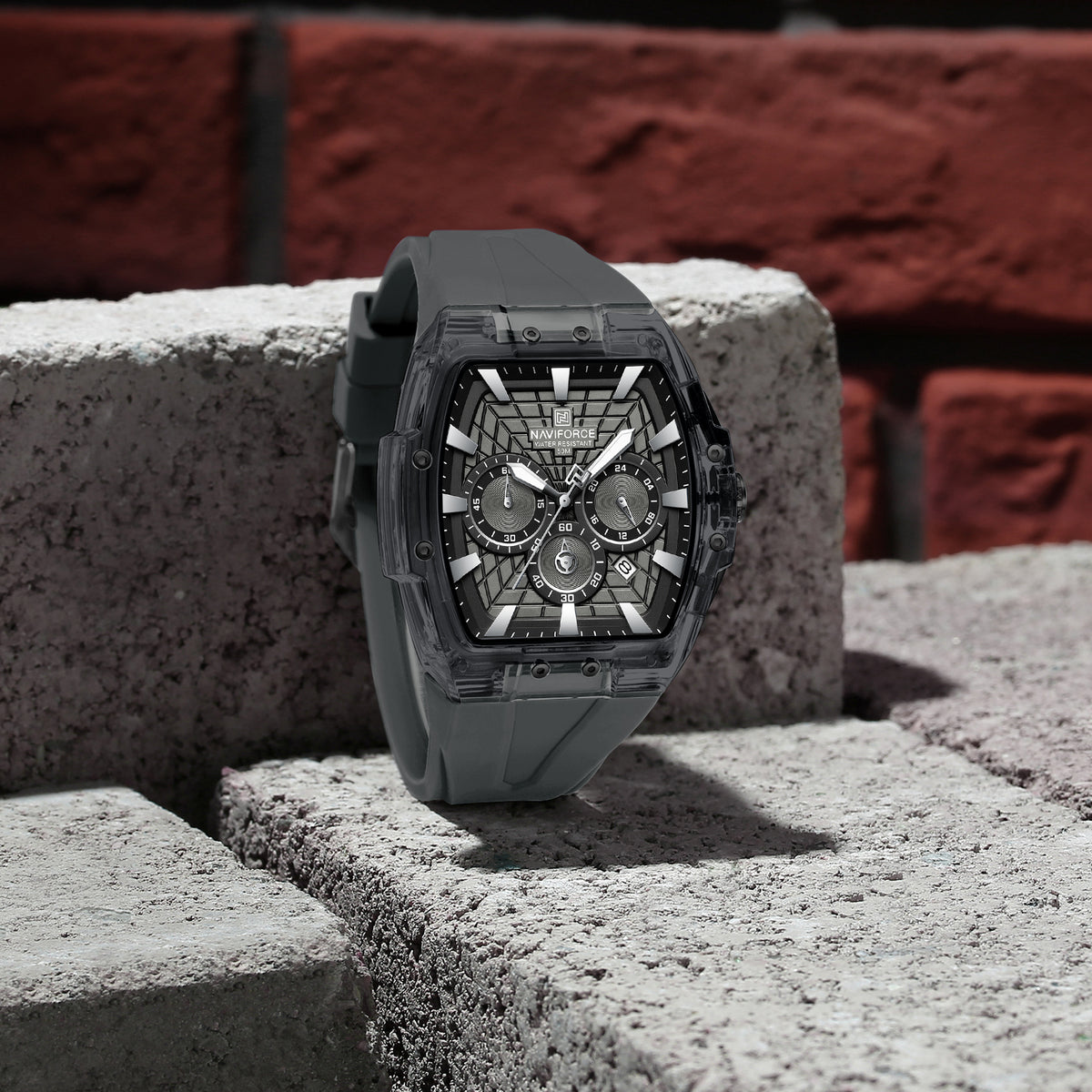 NAVIFORCE NF6113 GY/GY/GY Men Watch