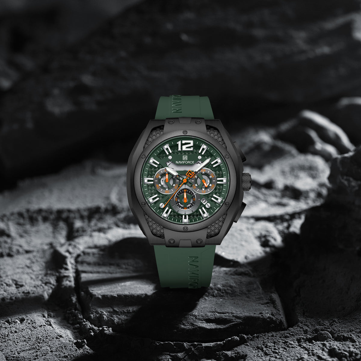 NAVIFORCE NF8063 B/GN/GN Men Watch