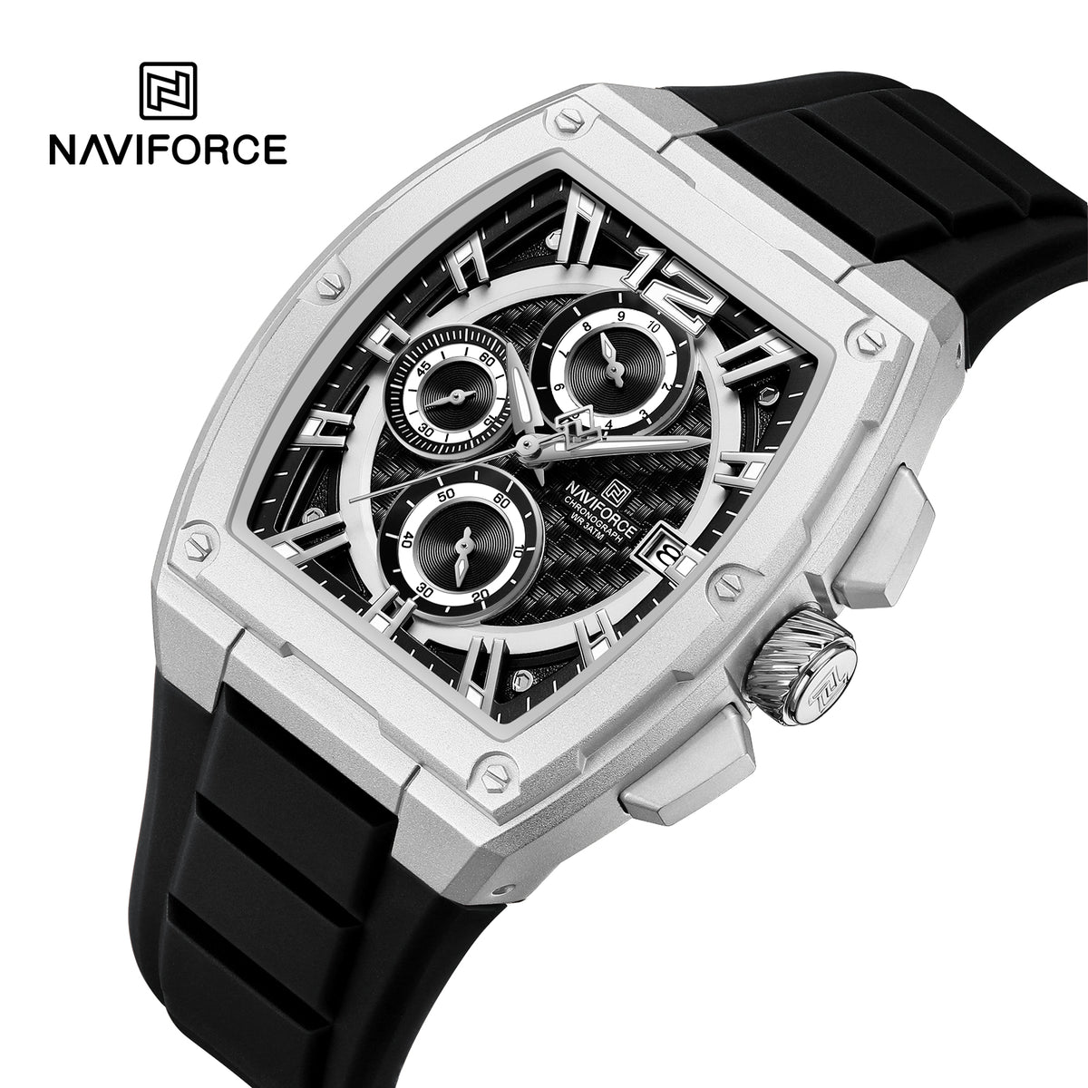 NAVIFORCE NF8050 S/B/B Men Watch