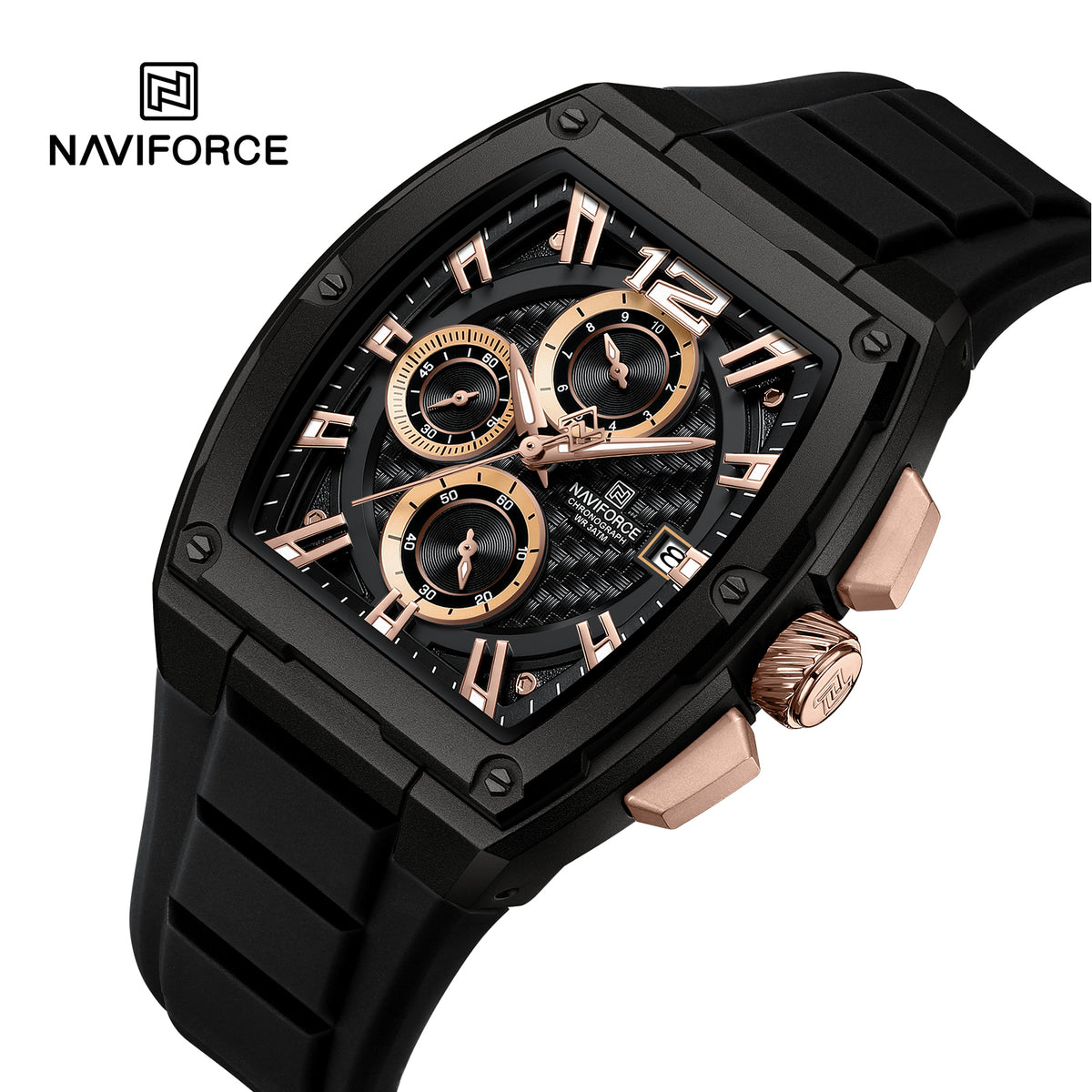 NAVIFORCE NF8050 B/RG/B Men Watch