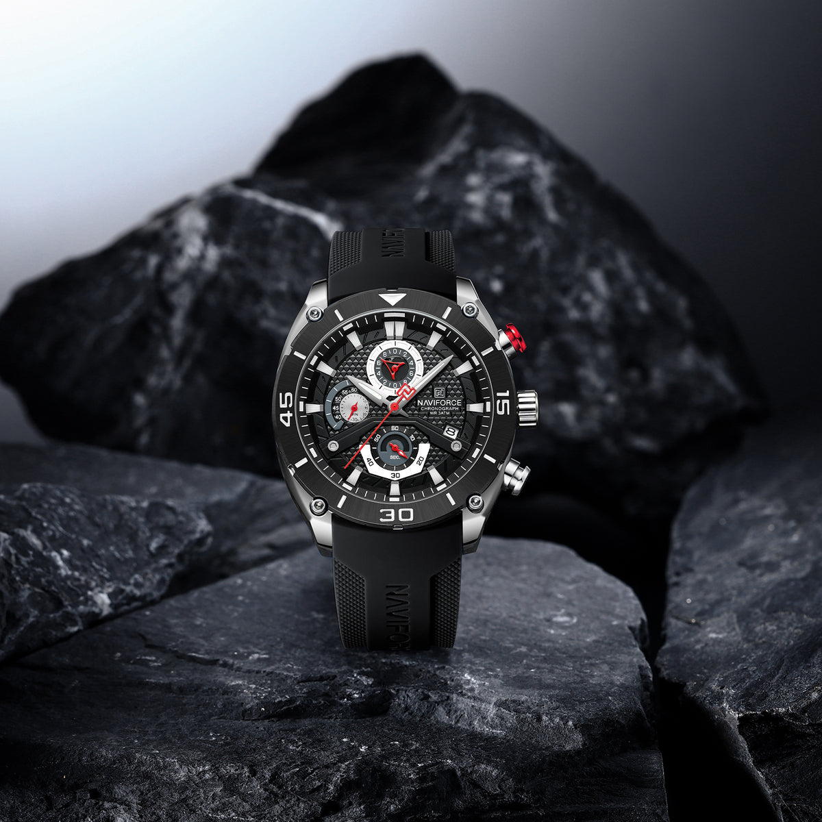 NAVIFORCE NF8038 S/B/B Men Watch