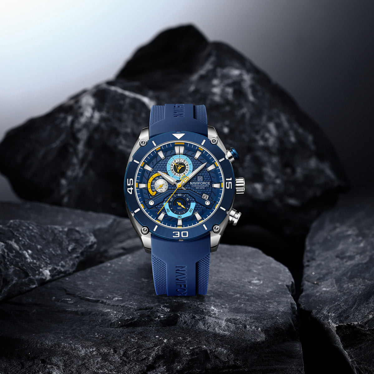NAVIFORCE NF8038 S/BE/BE Men Watch