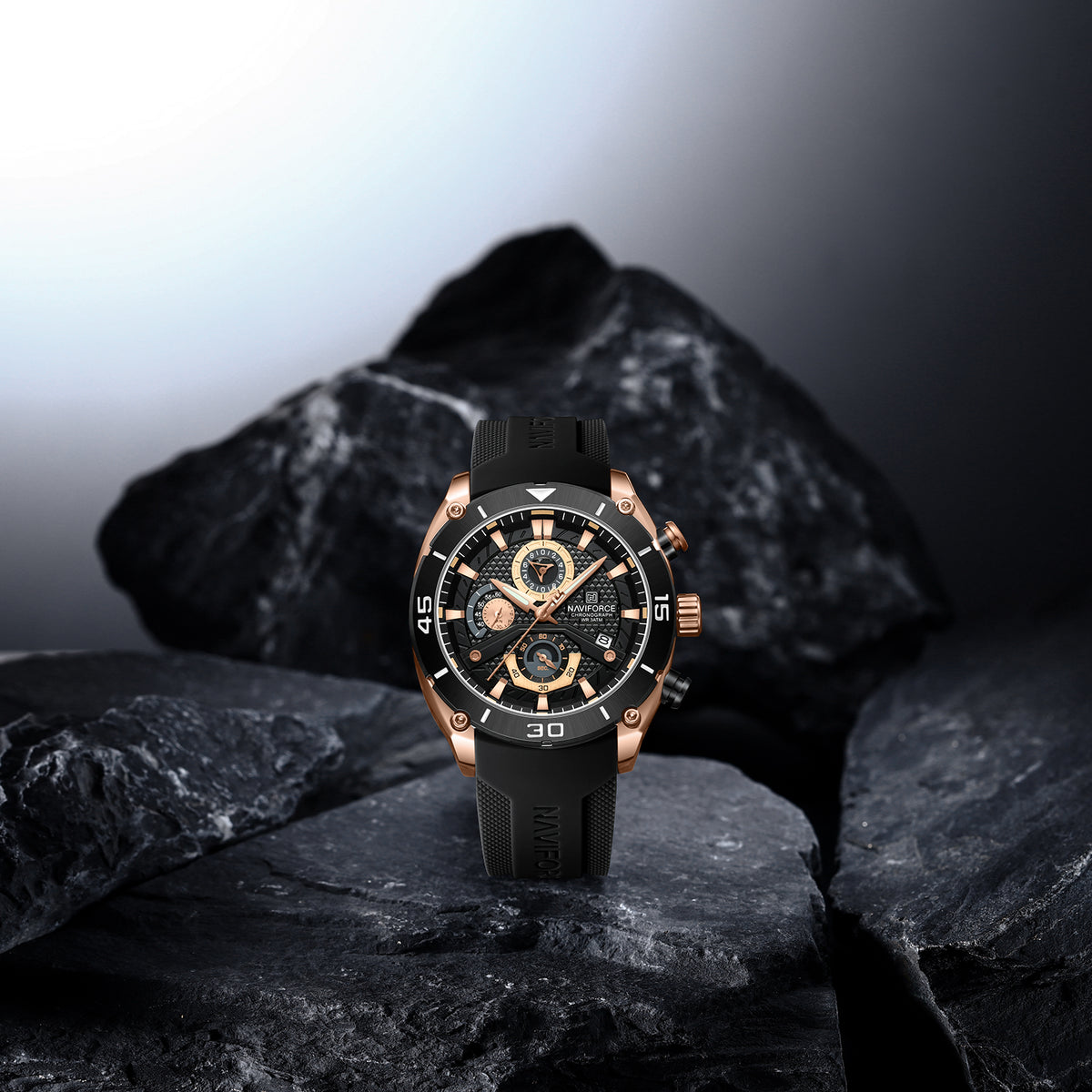 NAVIFORCE NF8038 RG/B/B Men Watch
