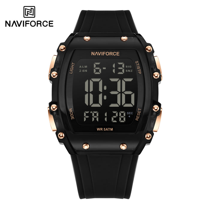 NAVIFORCE NF6107 B/RG Men Watch