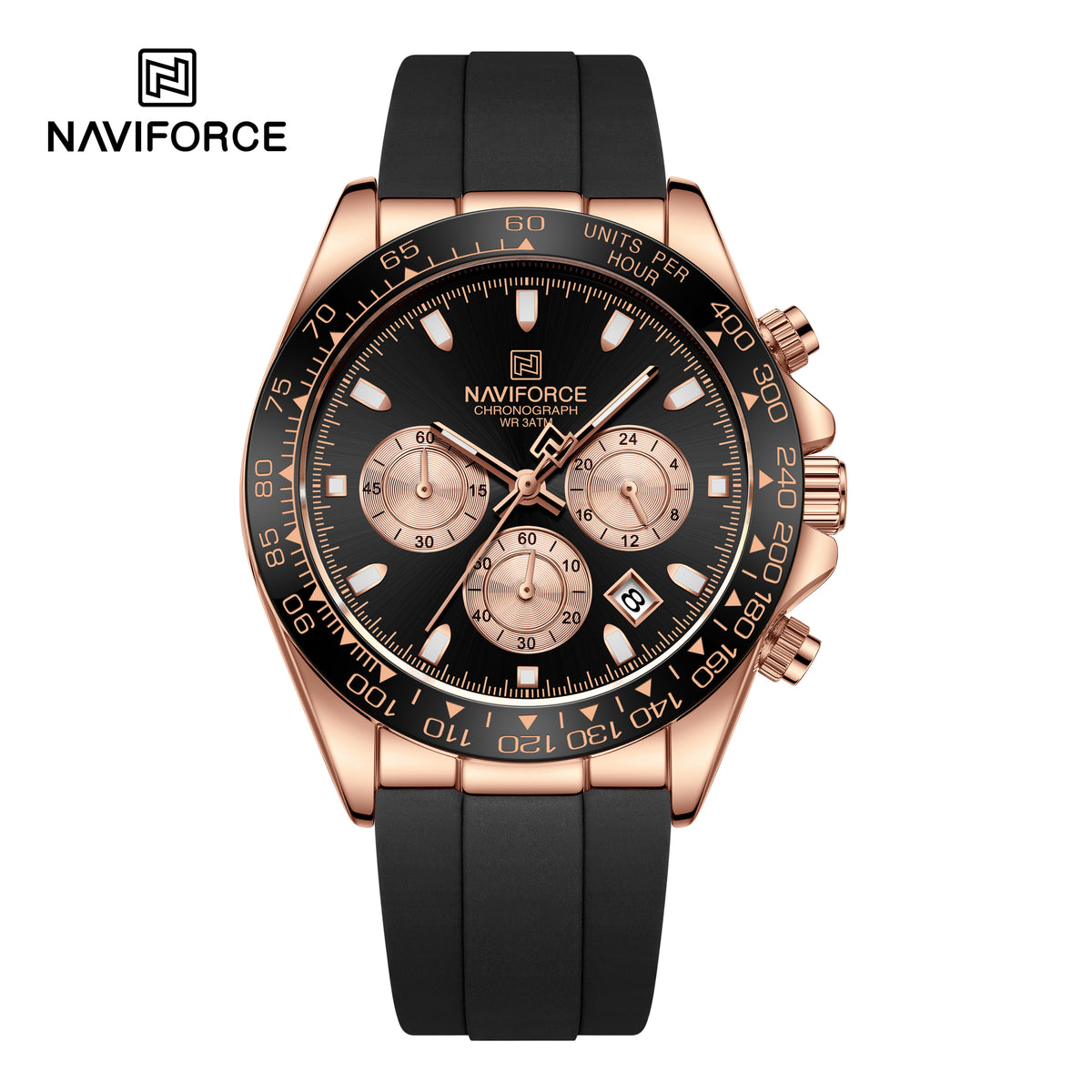 NAVIFORCE NF8054 RG/B/B Men Watch