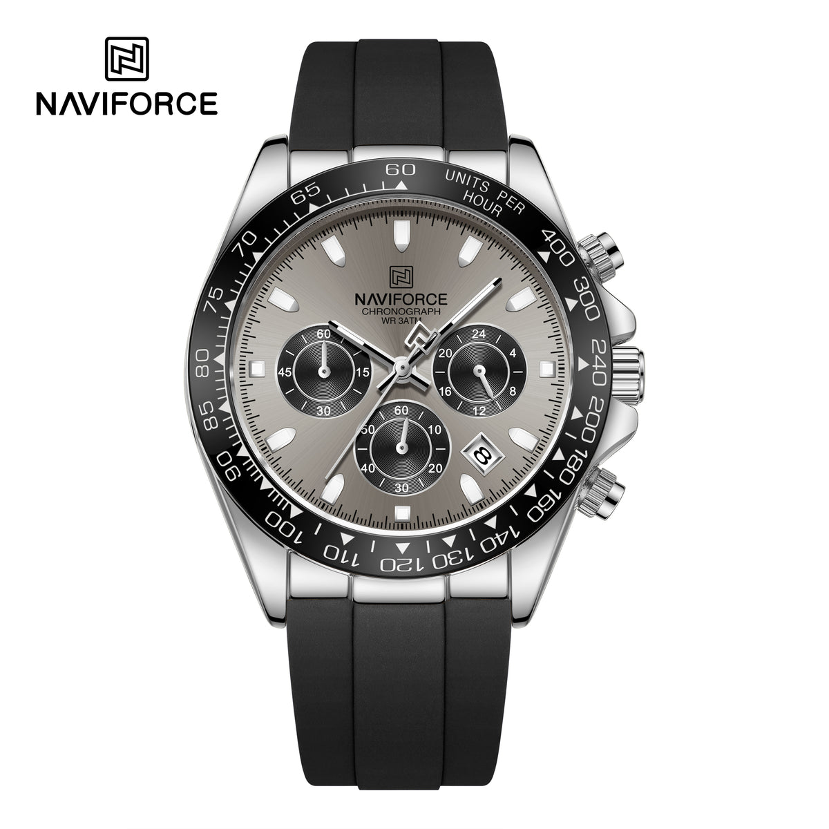 NAVIFORCE NF8054 S/GY/B Men Watch