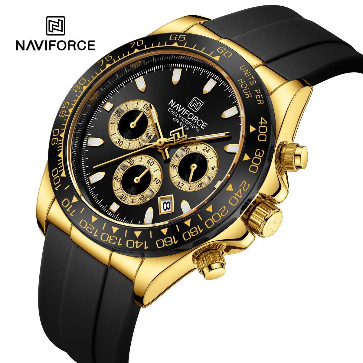 NAVIFORCE NF8054 G/B/B Men Watch