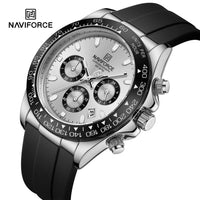 NAVIFORCE NF8054 S/W/B Men Watch