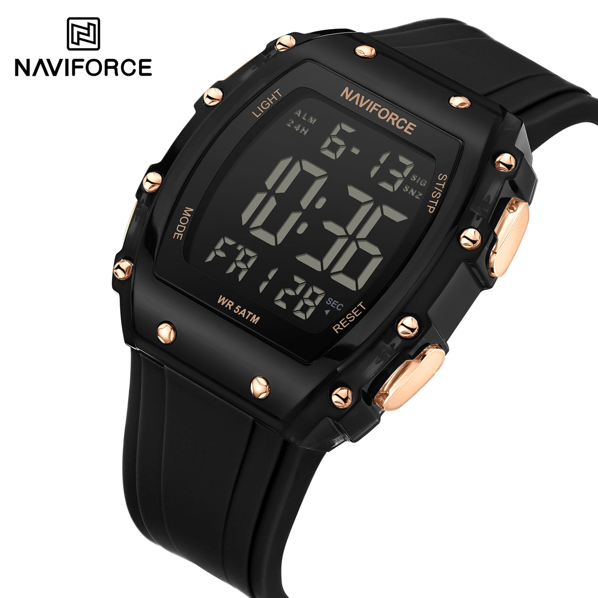 NAVIFORCE NF6107 B/RG Men Watch
