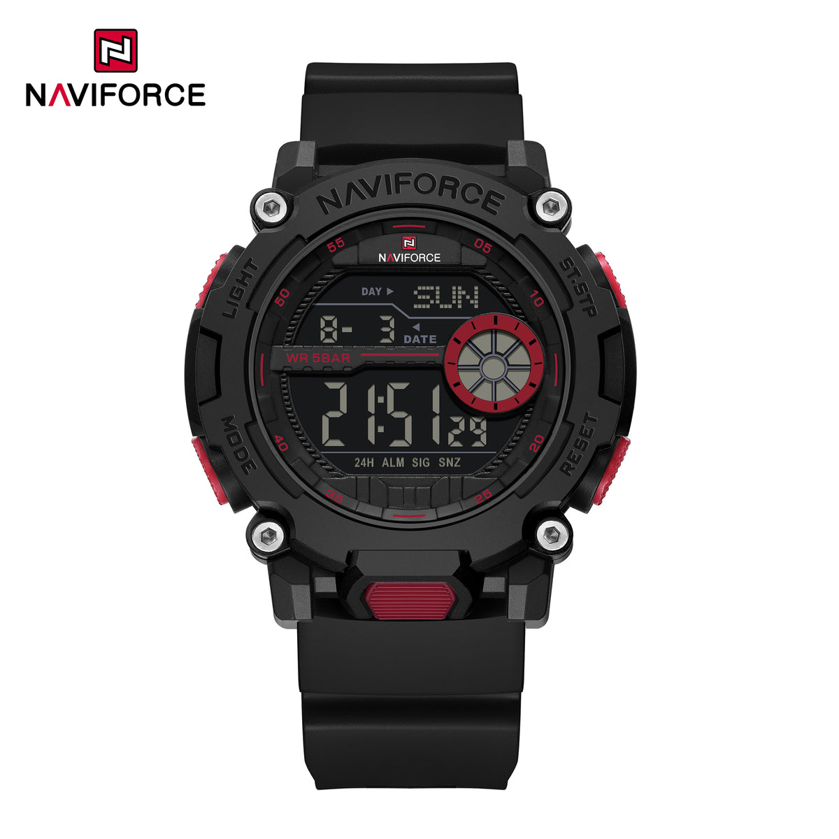 NAVIFORCE NF7133 B/R/B Men Watch