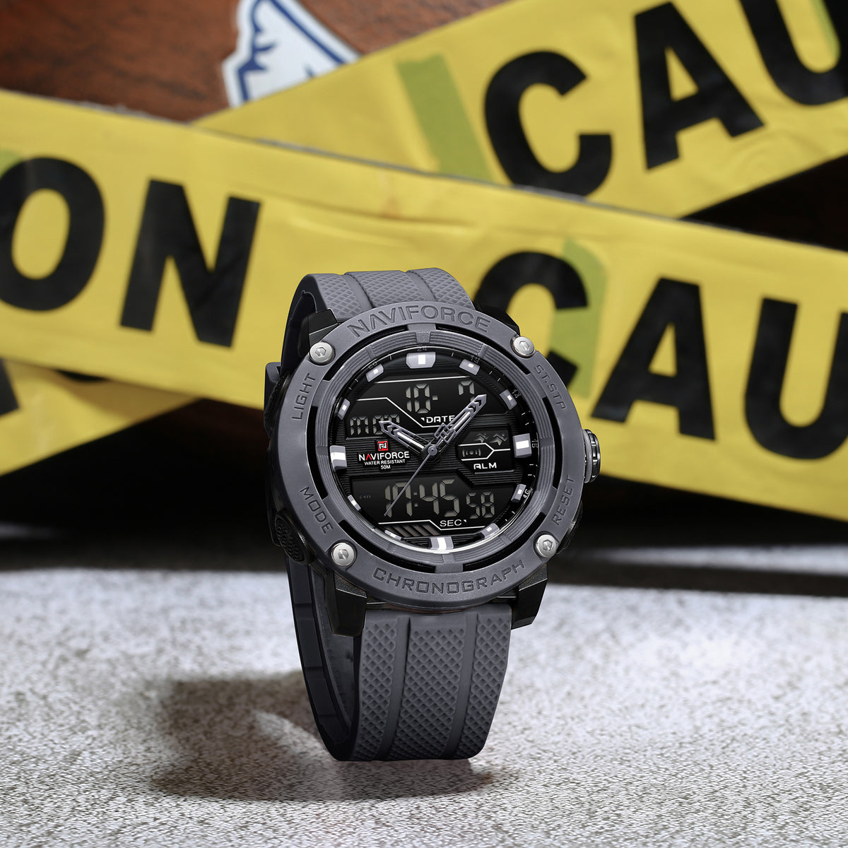 NAVIFORCE NF7114 T.GY/T.GY Men Watch