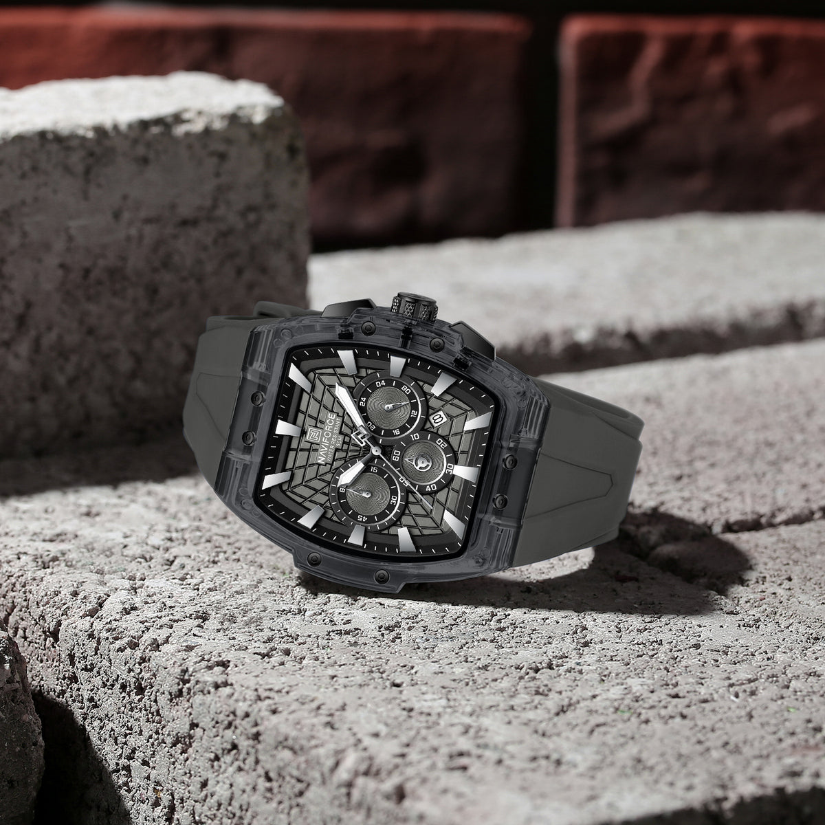 NAVIFORCE NF6113 GY/GY/GY Men Watch