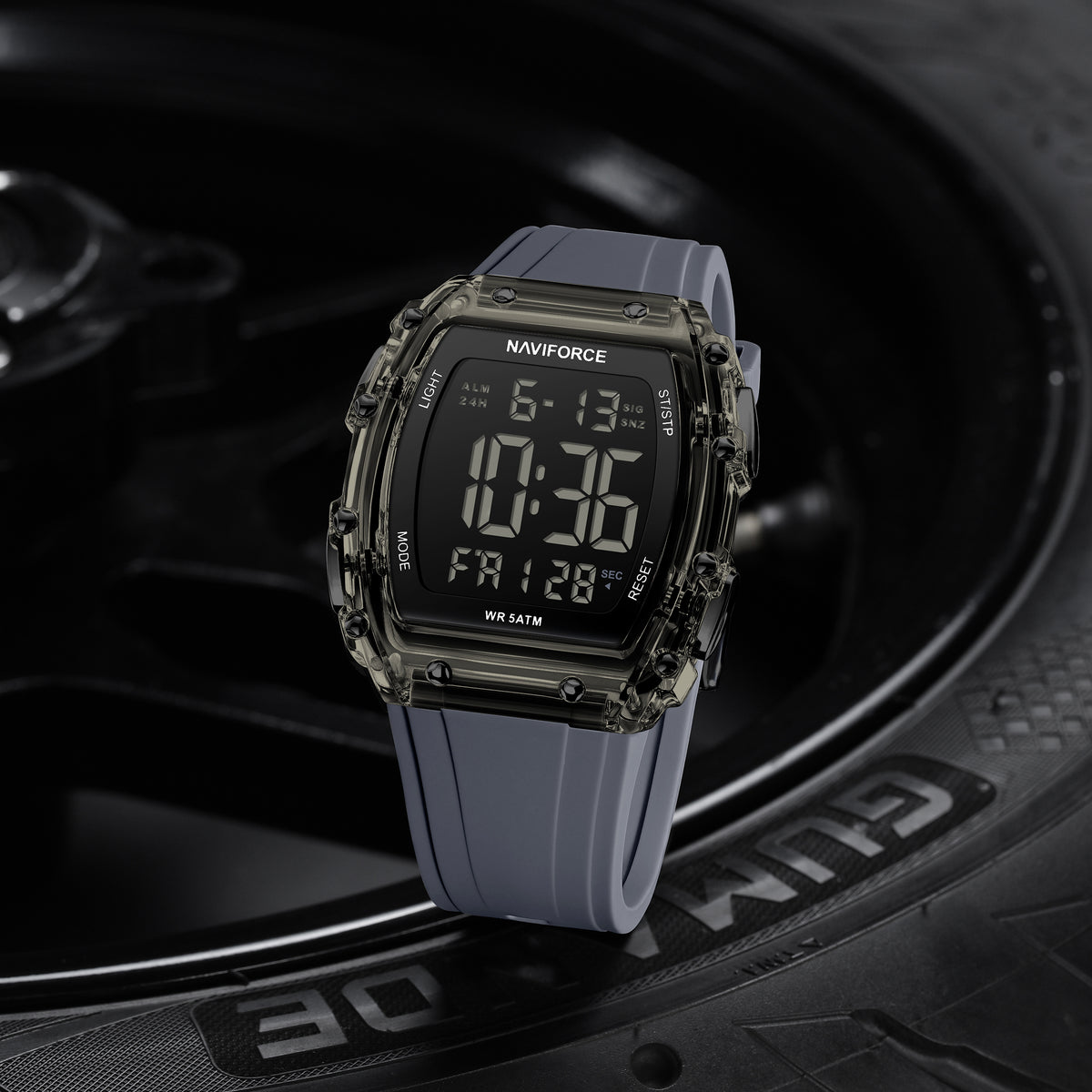 NAVIFORCE NF6107 C.GY/T.GY Men Watch