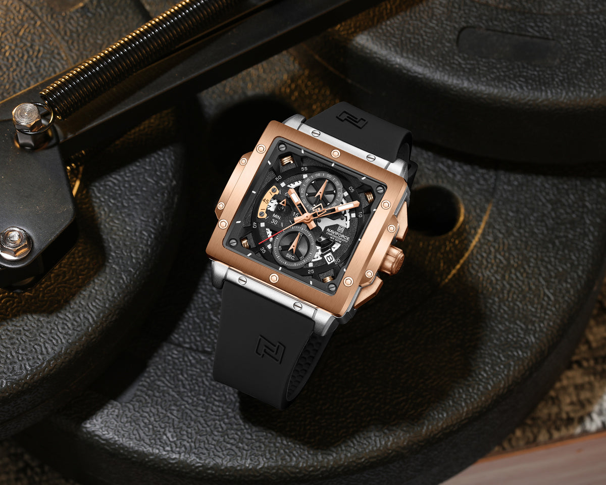 NAVIFORCE NF8064 S/RG/B Men Watch