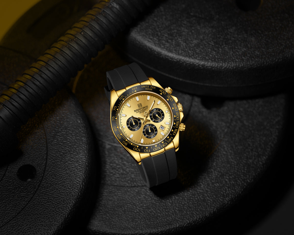 NAVIFORCE NF8054 G/G/B Men Watch