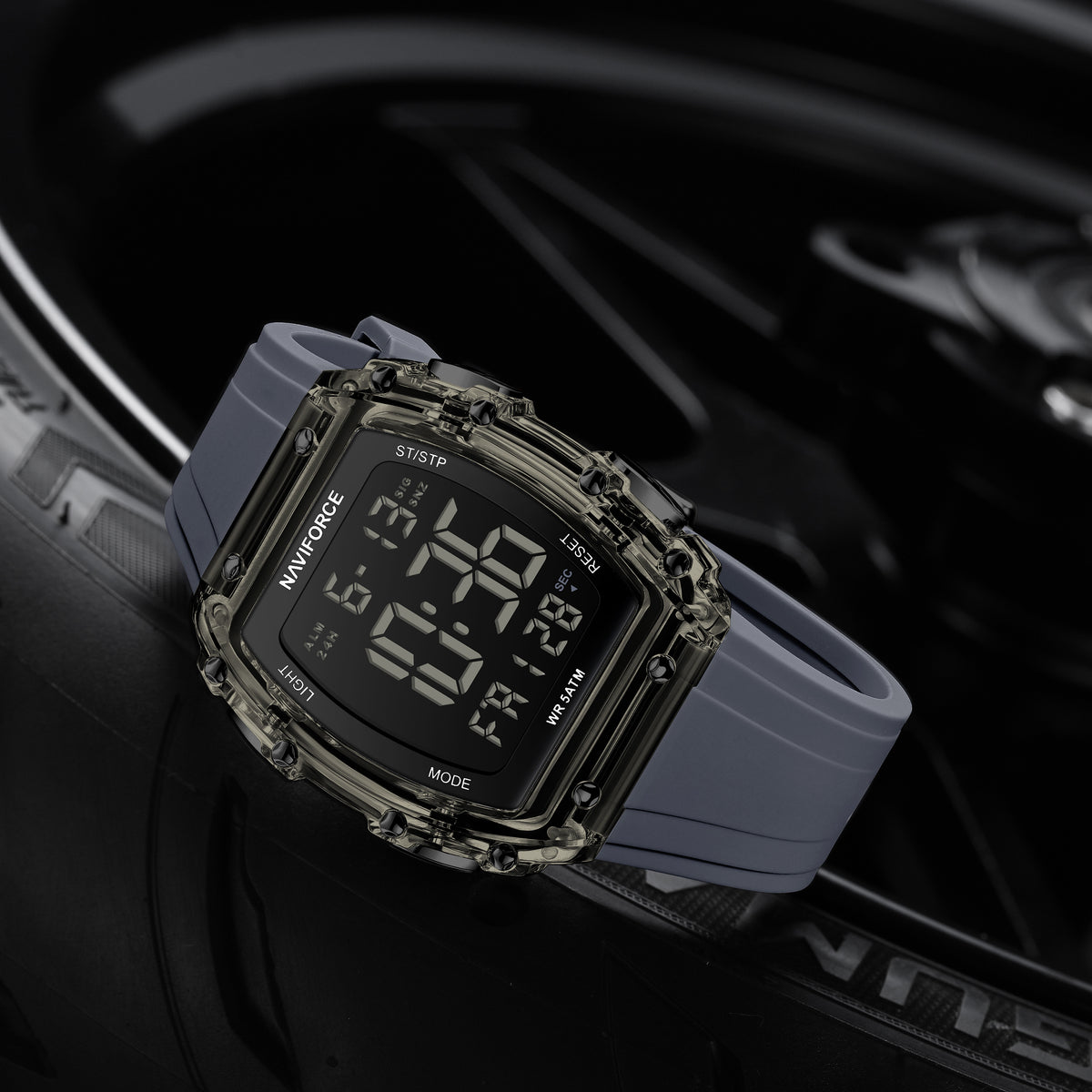 NAVIFORCE NF6107 C.GY/T.GY Men Watch
