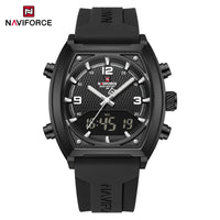 NAVIFORCE NF9242 B/W/B Men Watch