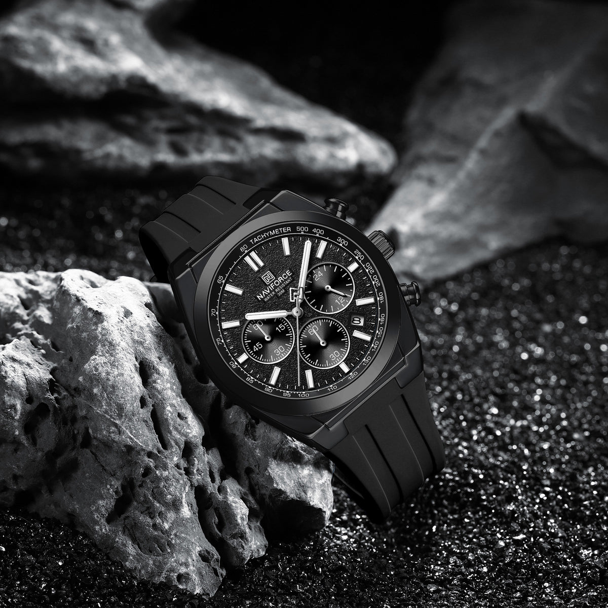 NAVIFORCE NF8080 B/B/B Men Watch