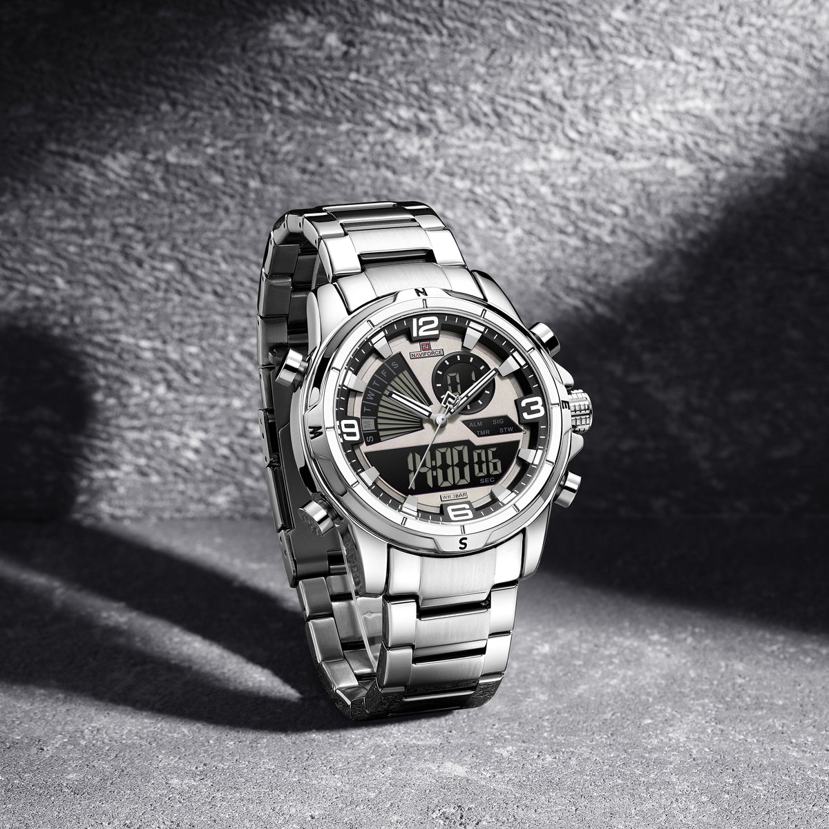 NAVIFORCE NF9257 S/GY/S Men Watch