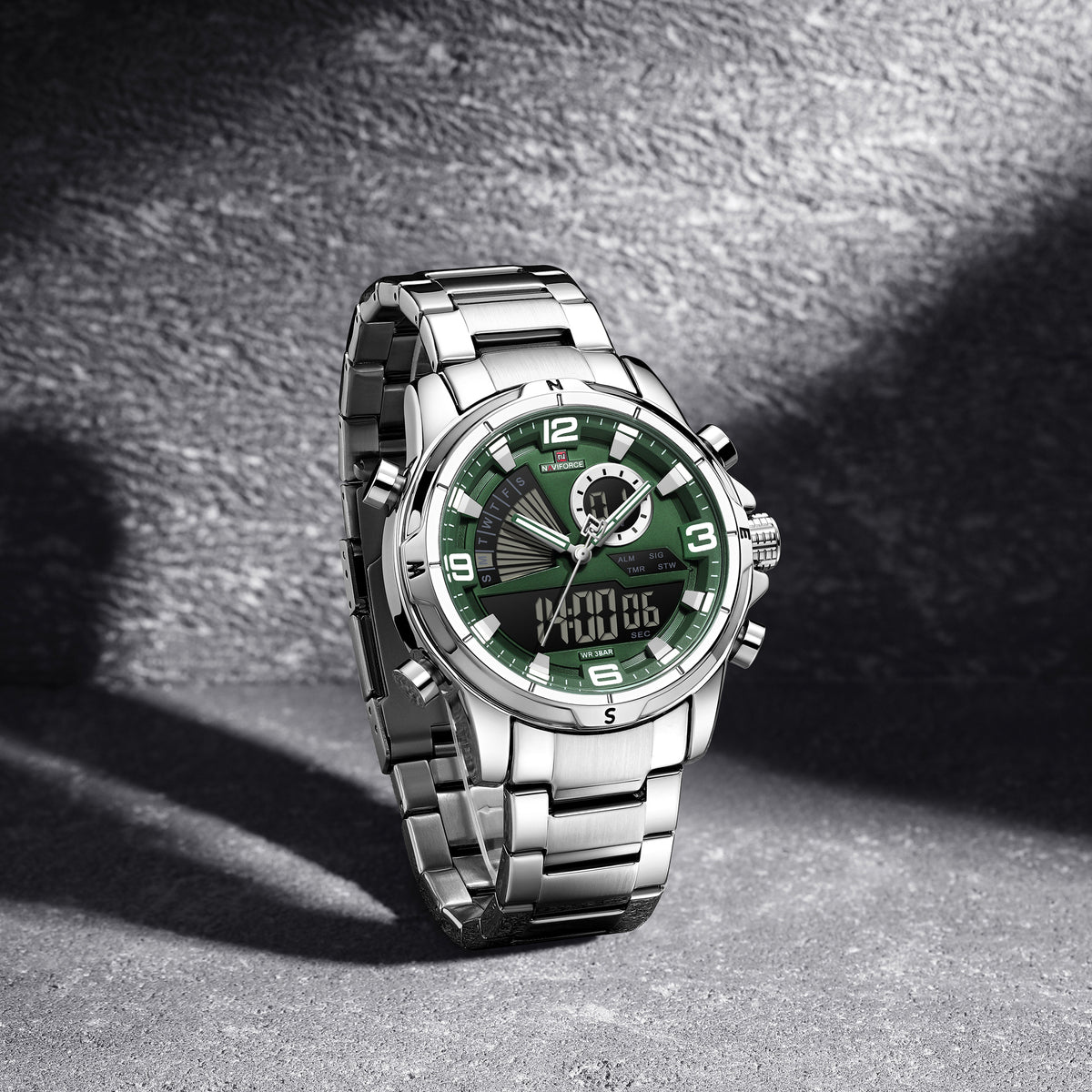 NAVIFORCE NF9257 S/GN/S Men Watch