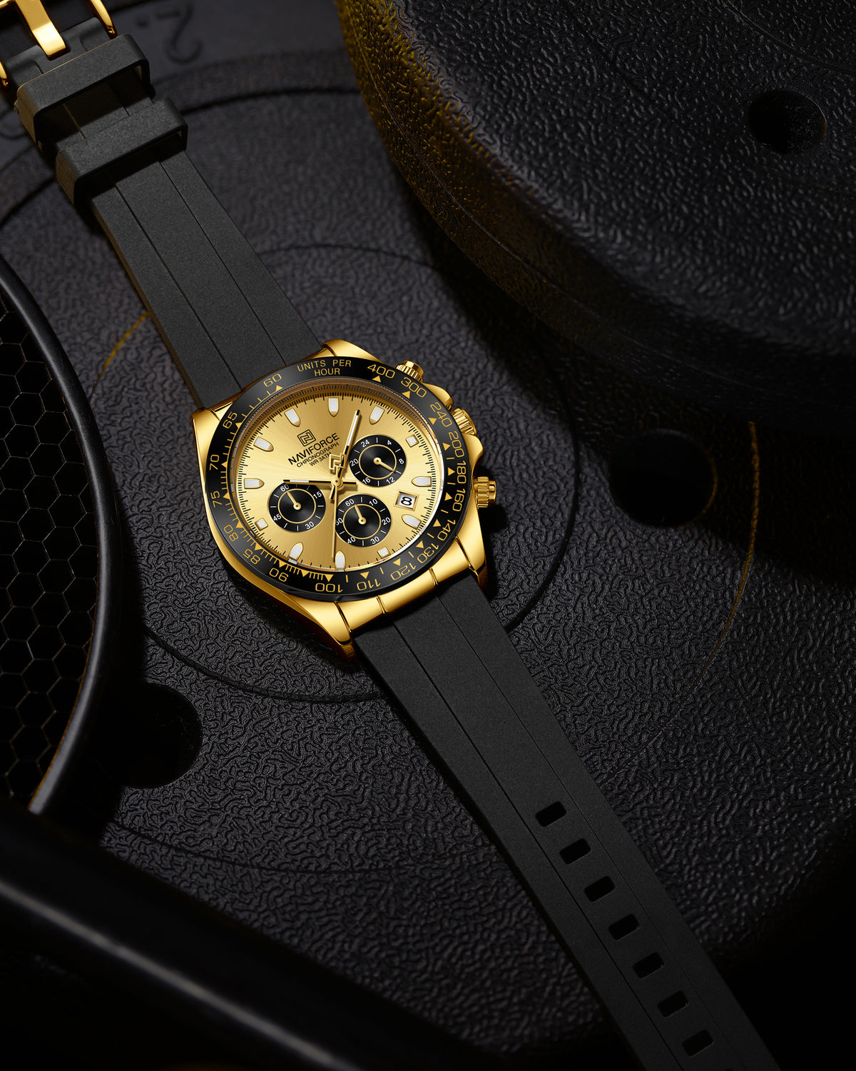 NAVIFORCE NF8054 G/G/B Men Watch