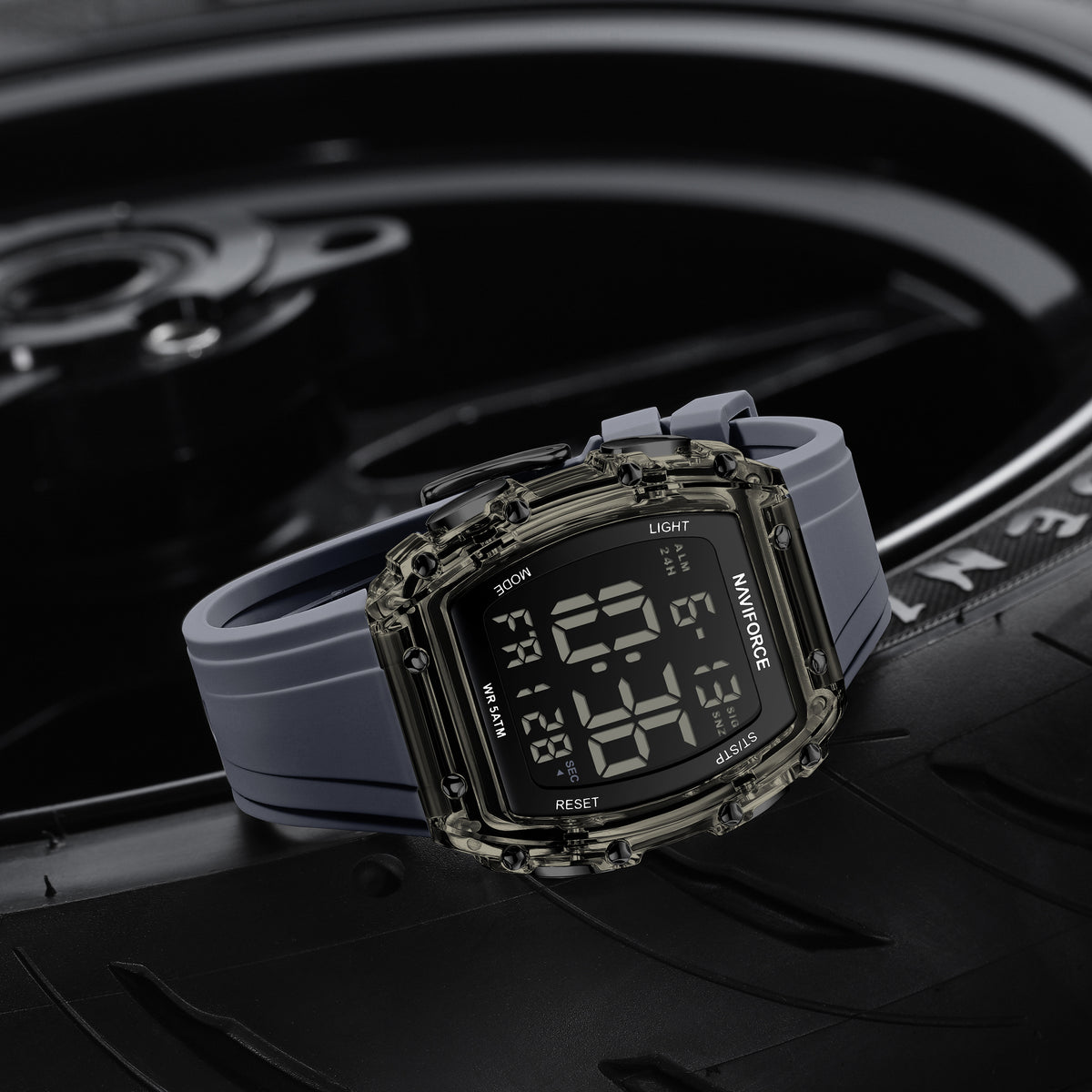 NAVIFORCE NF6107 C.GY/T.GY Men Watch