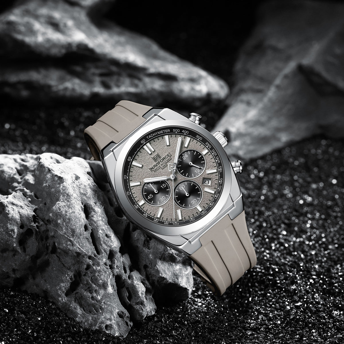NAVIFORCE NF8080 S/GY/GY Men Watch