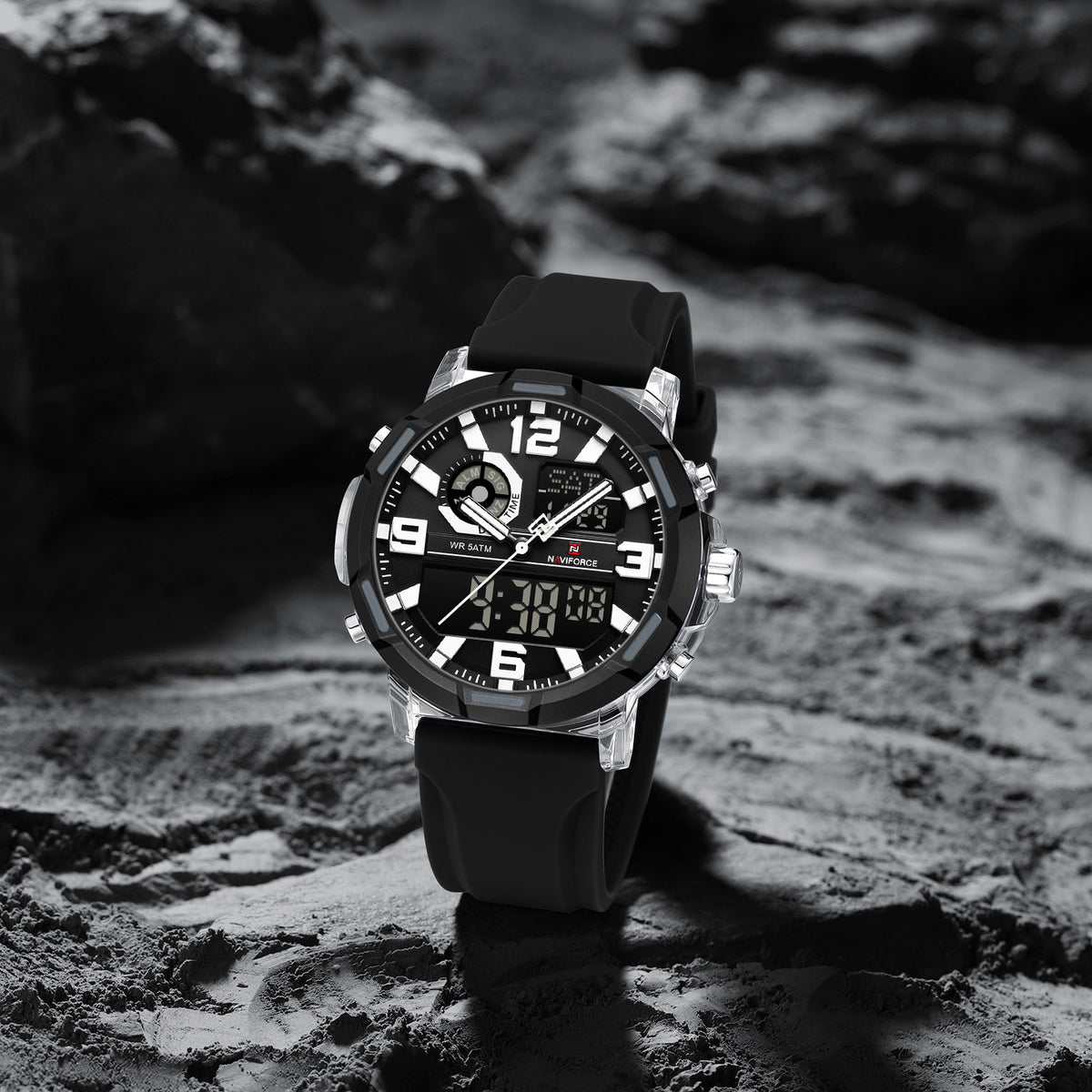 NAVIFORCE NF7130 S/W/B Men Watch