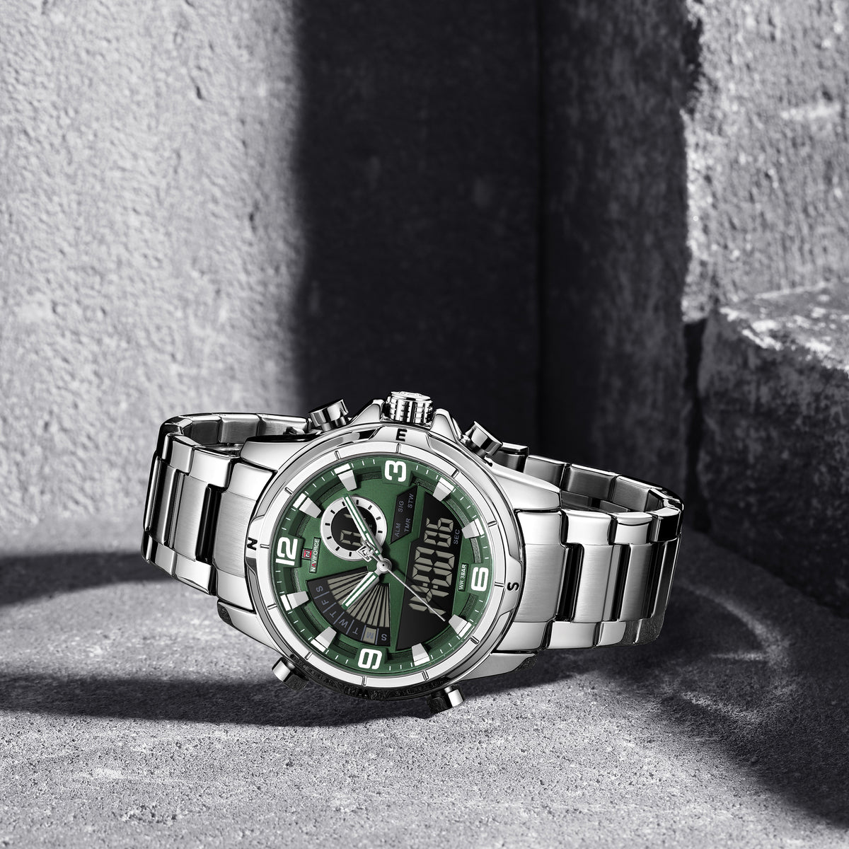 NAVIFORCE NF9257 S/GN/S Men Watch